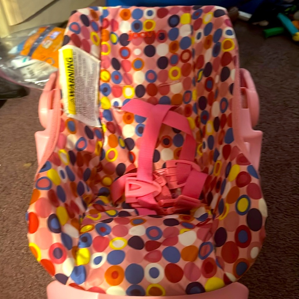 TOY car seat for BABY DOLL OR STUFFED ANIMAL • NOT FOR HUMAN CHILDREN!!!!!!!!!!•
